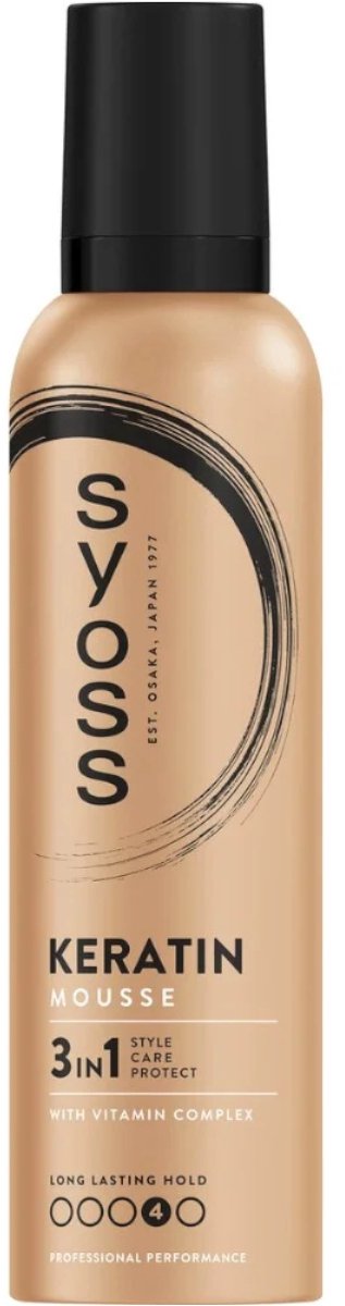 Syoss Keratin Haarmousse - 250 ml