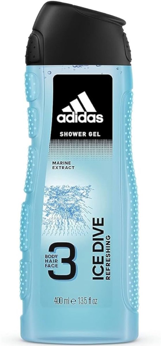 Adidas - Douchegel - Ice Dive - 3 in 1 - 400ml