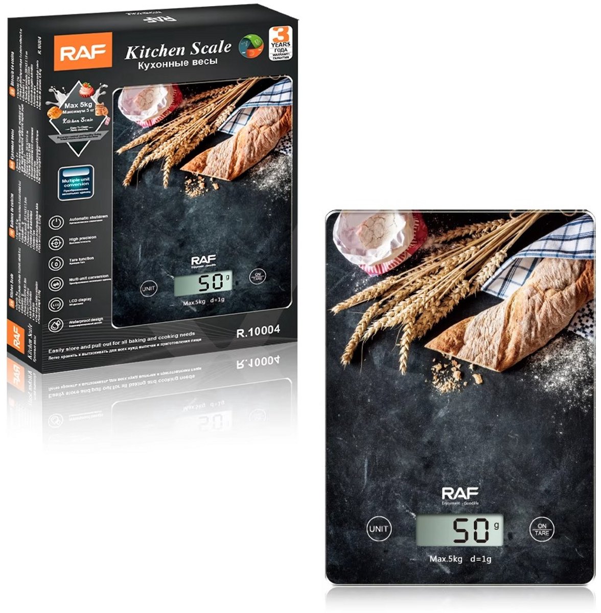 RAF 10004 Keuken weegschaal