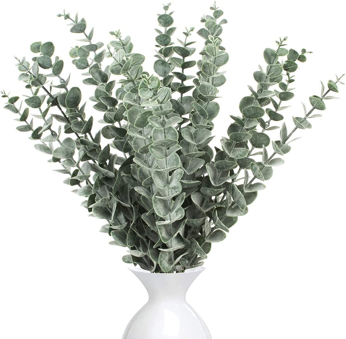 Ibenzoa Set van 30 Kunstmatige Eucalyptus Takken voor Decoratie en Bloemarrangementen groen