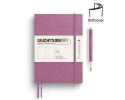 Leuchtturm1917 A5 Medium Notitieboek Softcover blanco Dusty Rose
