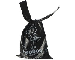 DepoDog Hondenpoepzakjes Zwart 1.600 stuks 7103-1600