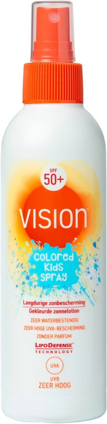 Vision Colored Kids - Zonnebrand Spray - SPF50+ - 180ml
