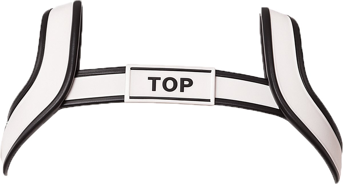 Barcode Berlin Harness TOP White-Black - MAAT XL