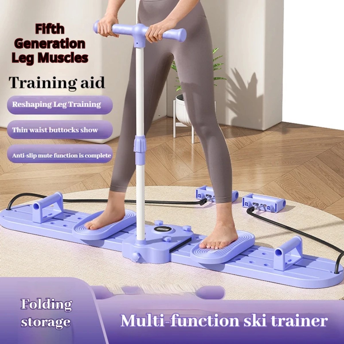 KZARYVEXIS Machine à Ski Pour Abdomen Et Plancher Pelvien