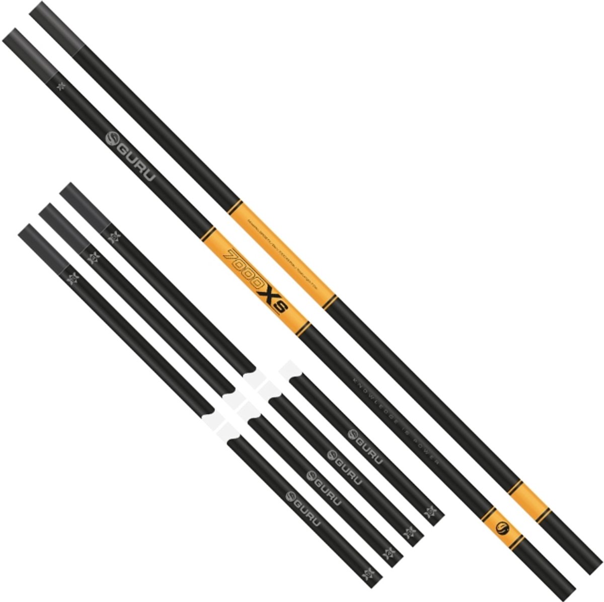Guru 7000XS 7.0m Pole Combo