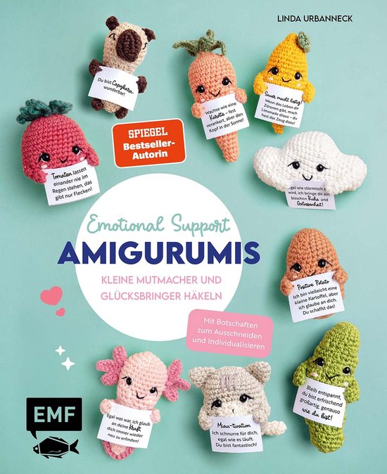Emotional Support Amigurumis – Kleine Mutmacher und Glück ... - cover