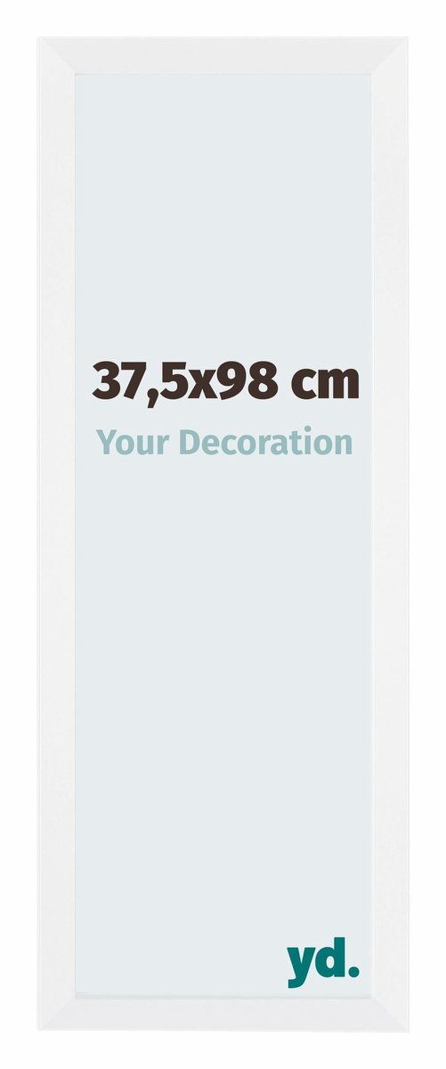yd. Your Decoration - Fotolijst 37,5x98 cm - MDF - Wit Mat - Catania