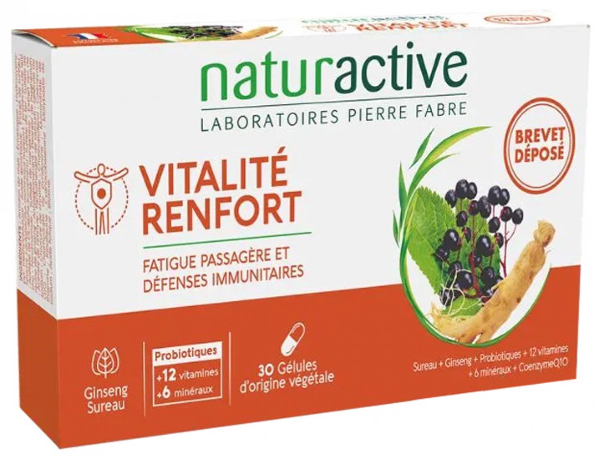Naturactive Vitalité Renfort 30 Capsules