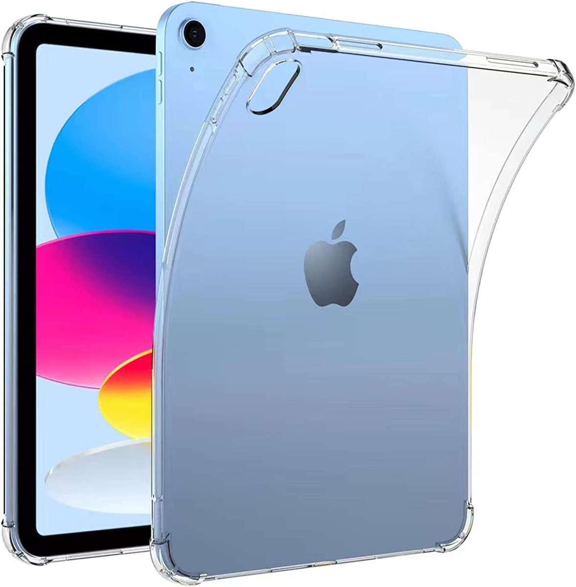 Hoes geschikt voor iPad 11 2025 A16 - 2 - backcover Shockproof siliconen Transparant