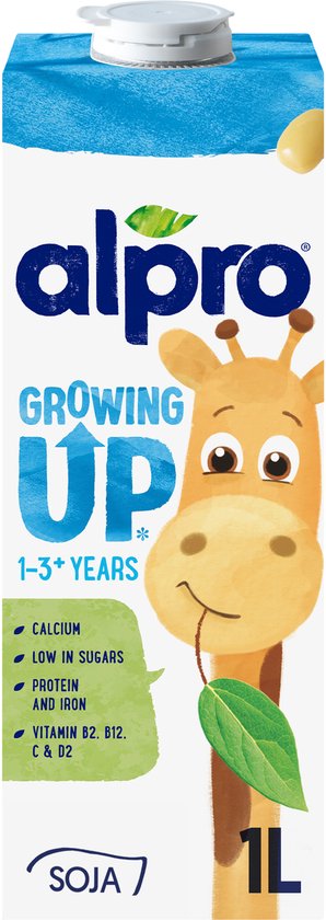 Alpro Groeidrink - Soja - 1-3 Jaar - 4x1L