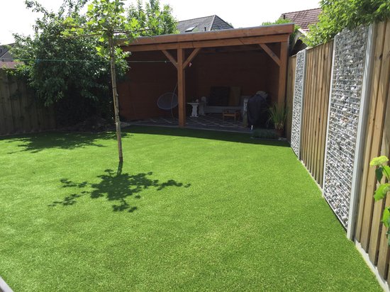 Kunstgras - 200x500cm - Kunstgras 30mm - Tapis de gazon - Kunstgras extérieur - Kunstgras jardin - Kunstgras balcon - Décoration de jardin