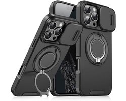 Armor Tough hoesje iPhone 16 Pro met ringstandaard