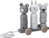 Bloomingville Trekfiguur, Grey, Lotus