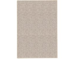 FLOORDIREKT Tapijt Kalkutta - Op maat Gemaakt - Sisal Look - Slijtvast & Moderne Loper - Beige - 66 x 200 cm
