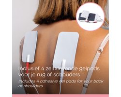 BioEnergiser Circulation Maxx Leg Revitaliser Bloedcirculatieapparaat - Voetmassage Spiersimulatie - Verbeter de bloedsomloop in benen en voeten - Ems/Tens apparaat leg trainer, spierstimulatie, incl. gel pads voor massage schouders en rug