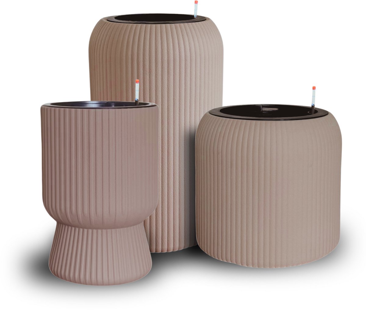 AVOID - Plastic Bloempot met Watermeter - Verticale Plantenbak