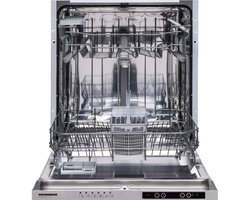 Heinner HDW-BI6614AID+++ Inbouwvaatwasser – 14 Couverts – 6 Programma’s – Digitaal Display – Automatische Deuropening – Aquastop – Wit – 5 Jaar Garantie