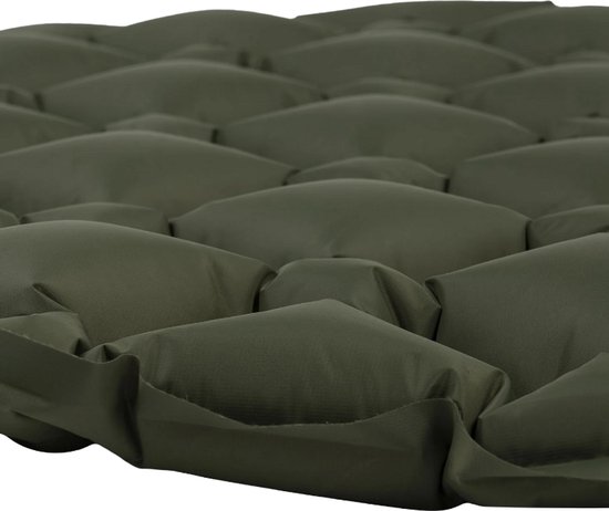 Highlander opblaasbare slaapmat NAP-PAK XL - R-waarde 1,5 - Groen van HI — afbeelding 3