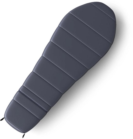 Husky mummyslaapzak voor kinderen Magic -15°C Mustard 2024 150-180 cm - Blauw-Geel van Husky — afbeelding 2