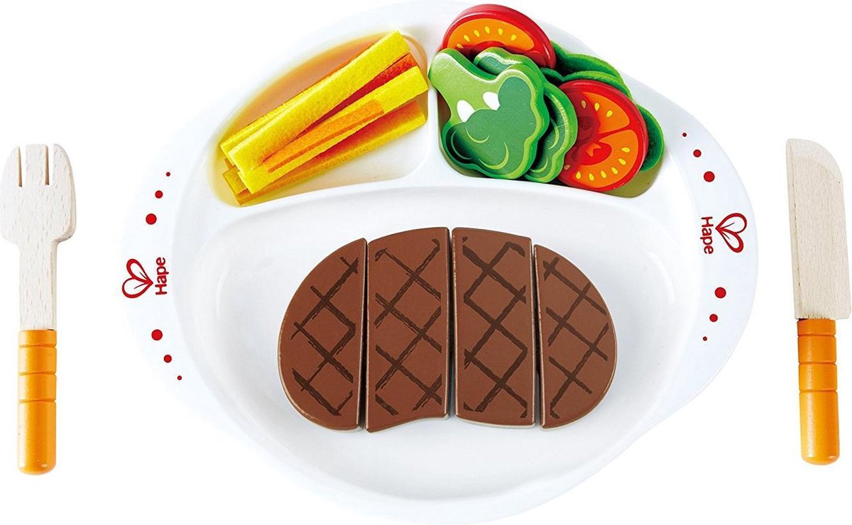 Hape warme maaltijd - Houten Voedsel