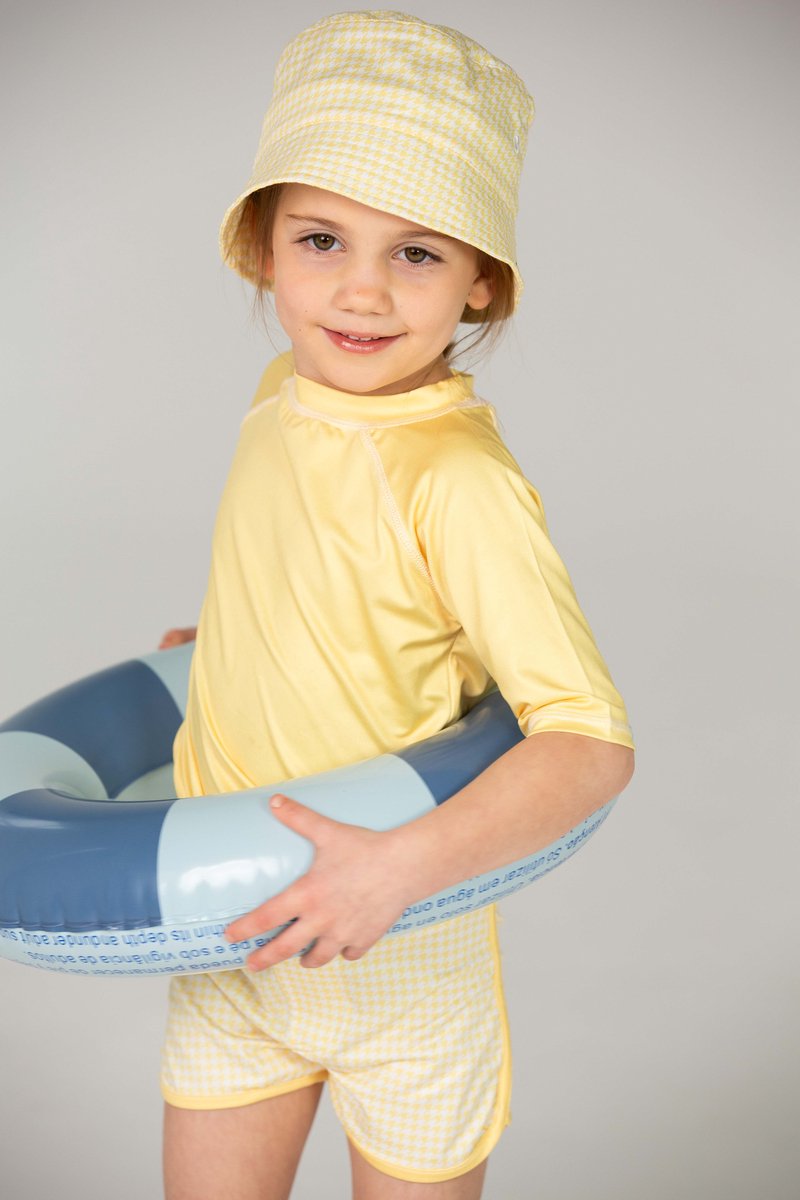 Ducksday - zwembroek - UV - lemonade - geel - 7 - 8jaar - valt klein — afbeelding 8