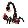 foto van Schleich Eldrador Creatures Speelfiguur - Lava Schorpioen -  Kinderspeelgoed voor Jongens en Meisjes - 7 tot 12 jaar - 70142