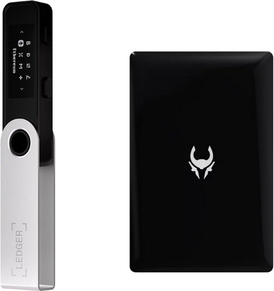 Leger Nano S Plus - Zwart + Cryptotag Loki Bundel