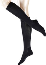 FALKE Wool Balance Kniesokken - Dark Navy - Maat 41-42