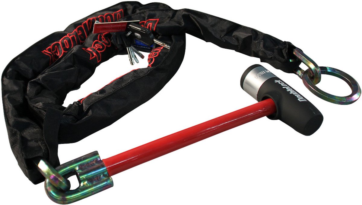 Loop Chain SCM - Discusslot - Aanhangerslot - Koppelingsslot aanhangwagen - Trailerslot - Hangslot - Doublelock