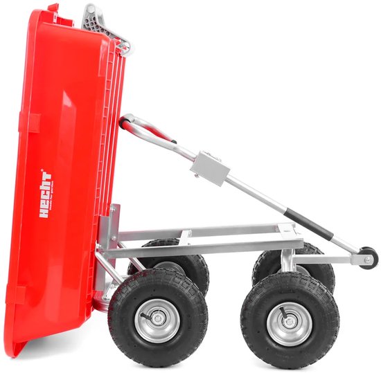 Hecht 52150 - bolderwagen - tuinwagen - 150 kg laadvermorgen van Hecht — afbeelding 4