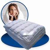 Bol.com Zavelo Cotton Luxury - Koel Katoen - Zomerdekbed 140x200 - 100% Puur Katoen - Dun Zomer Dekbed - Verkoelend Luchtig en fris aanbieding