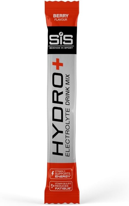 Science in Sport - SIS Hydro+ Elektrolyten Poeder - 5 verschillende elektrolyten - Berry Smaak - Suikervrij - 20 x 4,1 g — afbeelding 2