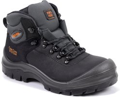 No Risk Blackrock Hoog S3 Zwart Werkschoenen Heren