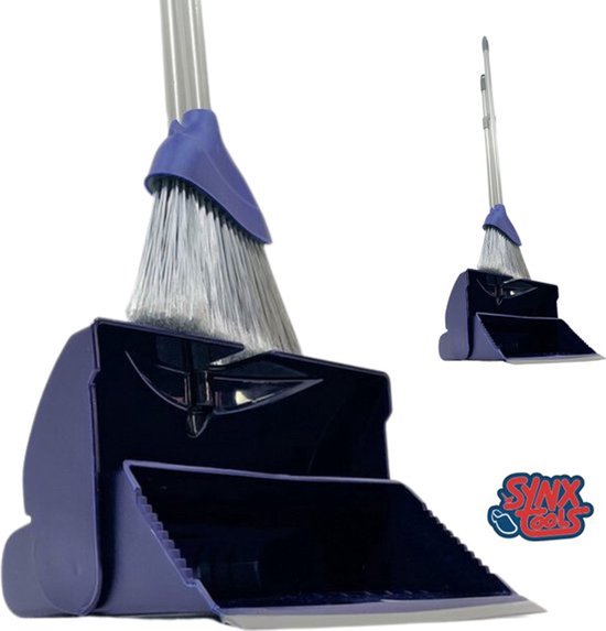 Synx Tools Onkruidborstel set + Stoffer en Blik met Steel 95 cm - Onkruidkrabber met Schraper - Extra Borstel - Sluitend Model - Kunststof - Voegenkrabber met steel 160 cm van Synx Tools — afbeelding 5
