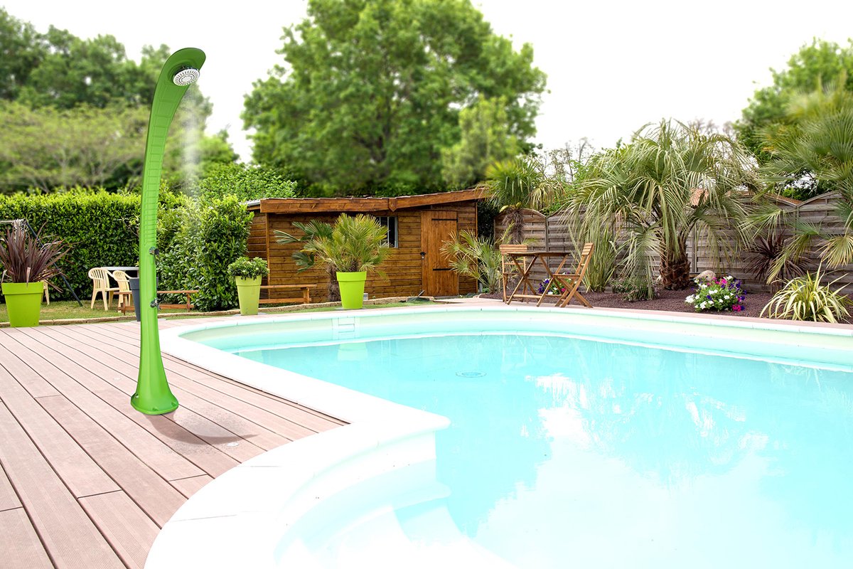 Formidra So Happy solar buitendouche 28 liter - Groen