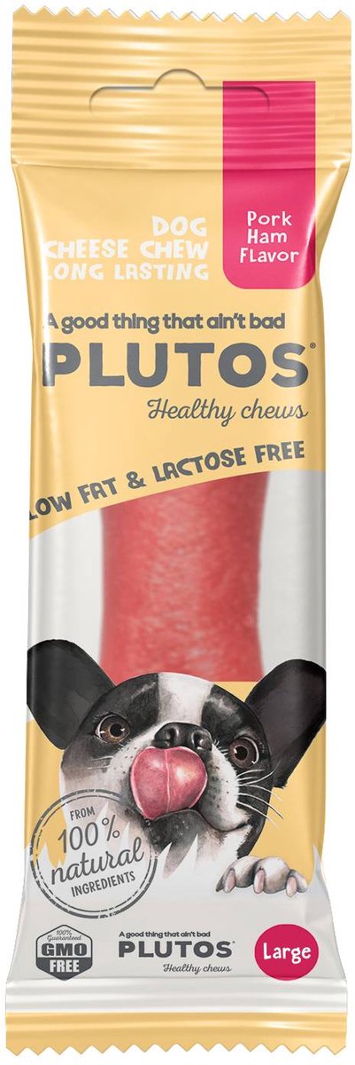 Plutos Cheese & Pork L