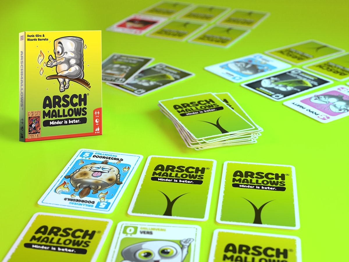 999 Games - Arschmallows - Humoristisch & snel kaartspel - Een Retegoed spel - Top partyspel voor spelletjesavonden — afbeelding 4