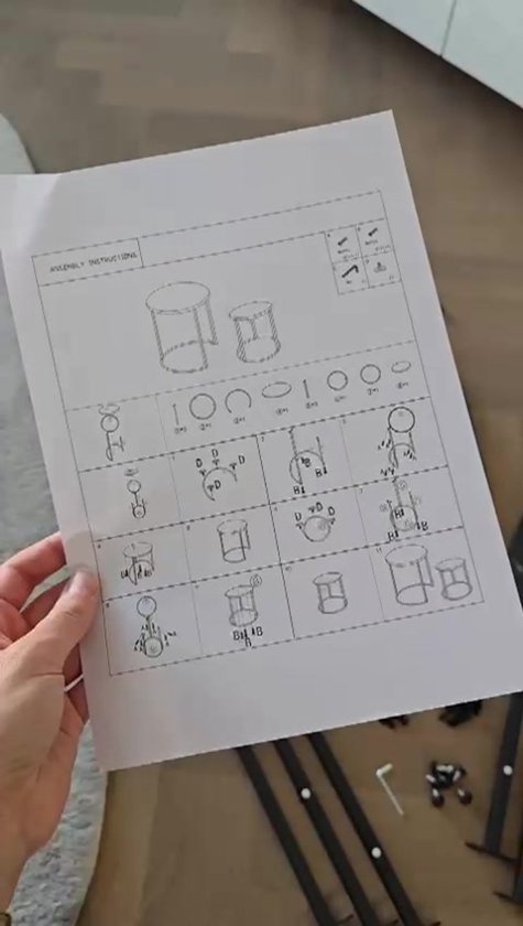 Table basse - lot de 2 - noir - bois