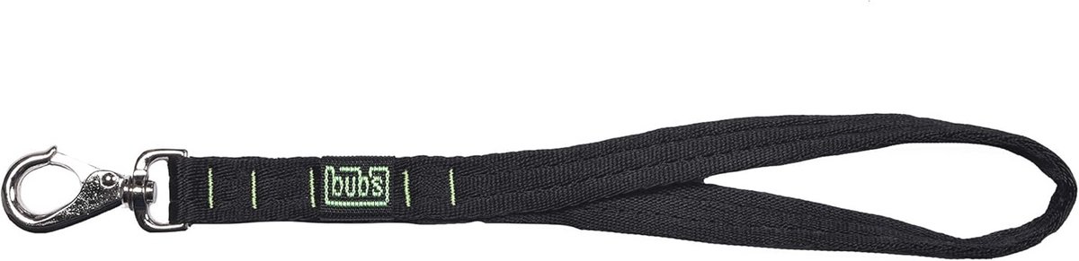 Korte riem 40 cm - Hoog comfort, zwart - Ideaal voor wandeltochten