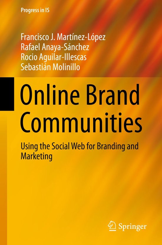 Progress in IS- Online Brand Communities - cover