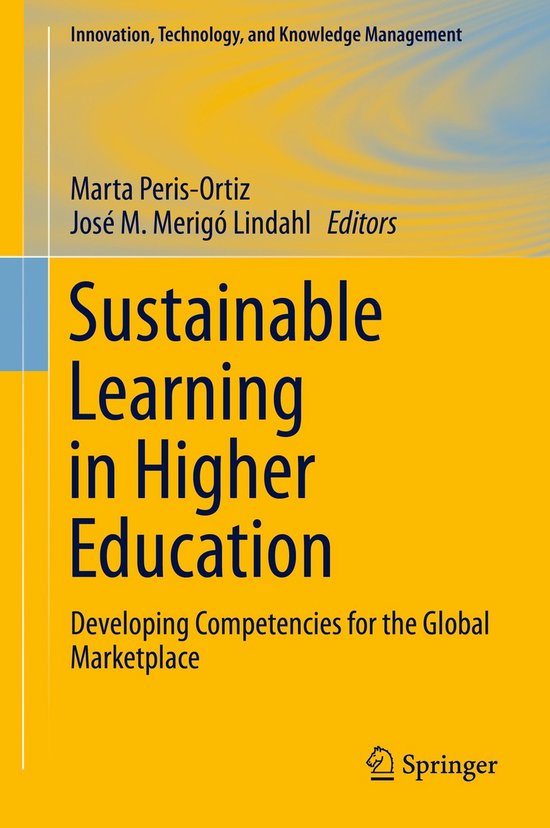 Sustainable Learning in Higher Education - cover
