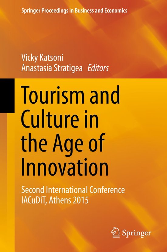 Tourism and Culture in the Age of Innovation - cover