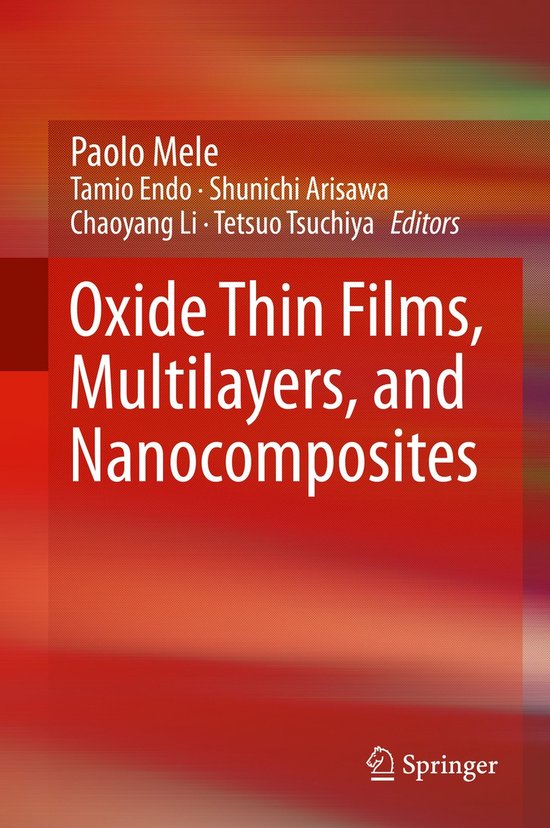 Oxide Thin Films Multilayers and Nanocomposites - cover