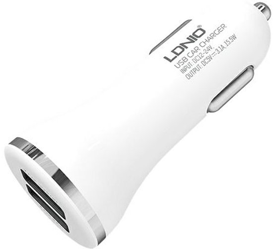 Autolader met Micro USB kabel - Auto Oplader Stekker Lader - Car USB Adapter - Geschikt voor: Samsung S3, S4, S5 (Mini en Active), S6 (Edge), S7 (Edge), J1, J2, J3, J5, J7, Note, A3, A5 / Xiaomi / OPPO / Huawei / LG / Sony / Navigatie / Nokia / GPS