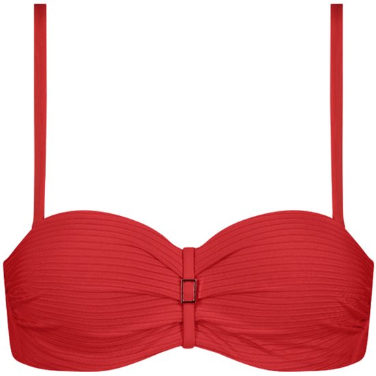 Cyell Scarlett Bandeau Strapless Bikinitop Rood 85D