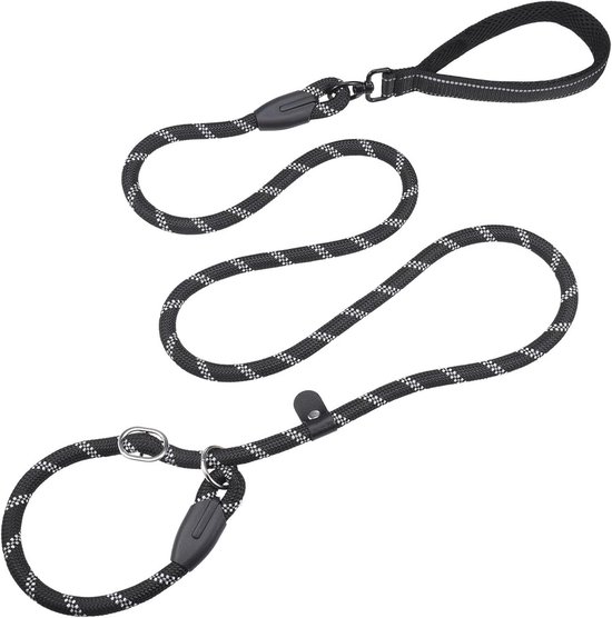 sterke-sliplijn-voor-honden-1-5-meter-nylon-touw-met-reflecterende
