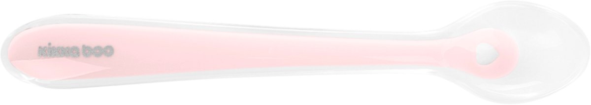 Kikkaboo Lepel Siliconen Roze