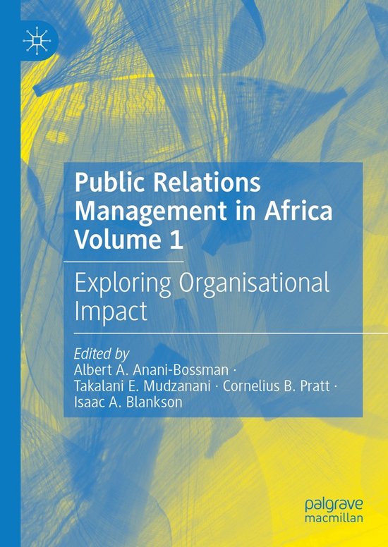 Public Relations Management in Africa Volume 1 - cover