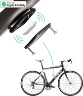 MicFlip - Airtag houder fiets inclusief tracker - Fiets tracker - Fiets anti diefstal - Airtag fiets - Apple Find My - MFI gecertificeerd door Apple - Onbeperkte lokalisering - Mountain bike